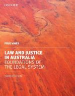 Law and Justice in Australia di Prue Vines edito da OUP Australia & New Zealand