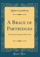 A Brace of Partridges: A Farcical Comedy in Three Acts (Classic Reprint) di Robert Ganthony edito da Forgotten Books