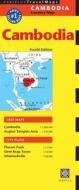 Cambodia Travel Map edito da Periplus Editions