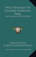 Wild Animals of Glacier National Park: The Mammals and the Birds di Vernon Bailey, Florence Merriam Bailey edito da Kessinger Publishing