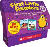 First Little Readers Box Set: Levels E & F: A Big Collection of Just-Right Leveled Books for Growing Readers di Liza Charlesworth edito da SCHOLASTIC TEACHING RES