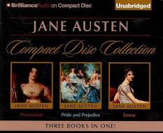 Jane Austen Unabridged CD Collection: Pride and Prejudice, Persuasion, Emma di Jane Austen edito da Brilliance Audio