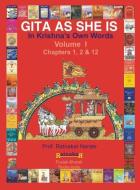 Gita as She Is, in Krishna's Own Words, Book I di Ratnakar Narale edito da PC PLUS Ltd.
