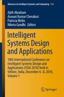 Intelligent Systems Design and Applications edito da Springer-Verlag GmbH
