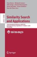 Similarity Search and Applications edito da Springer International Publishing