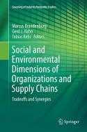 Social and Environmental Dimensions of Organizations and Supply Chains edito da Springer International Publishing