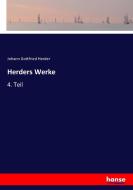 Herders Werke di Johann Gottfried Herder edito da hansebooks
