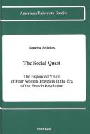 The Social Quest di Sandra Adickes edito da Lang, Peter