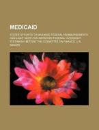 Medicaid di U S Government edito da Rarebooksclub.com