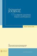 The International Journal of Climate Change: Impacts and Responses: Volume 1, Number 3 edito da COMMON GROUND PUB