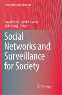 Social Networks and Surveillance for Society edito da Springer International Publishing