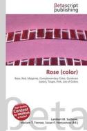 Rose (color) edito da Betascript Publishers