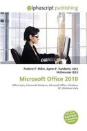 Microsoft Office 2010 edito da Alphascript Publishing