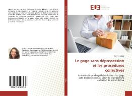 Le gage sans dépossession et les procédures collectives di Hemma Idrissi edito da Editions universitaires europeennes EUE