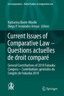 Current Issues of Comparative Law - Questions actuelles de droit comparé edito da Springer International Publishing