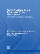 World-Regional Social Policy and Global Governance di Bob Deacon edito da Routledge