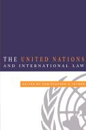 The United Nations and International Law di Joyner edito da Cambridge University Press