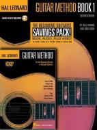 Hal Leonard Guitar Method Beginner's Pack: Book 1 with Online Audio + DVD [With CD and DVD] di Will Schmid, Greg Koch edito da HAL LEONARD PUB CO