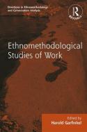 : Ethnomethodological Studies of Work (1986) edito da Taylor & Francis Ltd