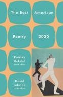 The Best American Poetry 2020 di David Lehman edito da SCRIBNER BOOKS CO