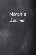 Norah Personalized Name Journal Custom Name Gift Idea Norah: (Notebook, Diary, Blank Book) di Distinctive Journals edito da Createspace Independent Publishing Platform