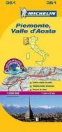 Piemonte & Va - Michelin Local Map 351 edito da Michelin Editions Des Voyages