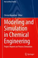 Modeling And Simulation In Chemical Engineering edito da Springer Nature Switzerland AG