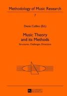 Music Theory and its Methods edito da Lang, Peter GmbH