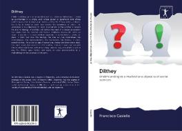 Dilthey di Francisco Casiello edito da AV Akademikerverlag