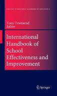 International Handbook of School Effectiveness and Improvement edito da Springer Netherlands