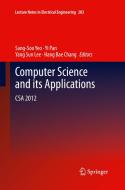 Computer Science and its Applications edito da Springer