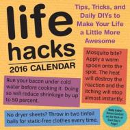 Life Hacks 2016 Daytoday Calendar di Keith Bradford, 1000lifehacks Com edito da Browntrout Publishers Ltd