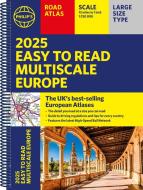 2025 Philip's Easy To Read Multiscale Road Atlas Europe di Philip's Maps edito da Octopus