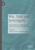 War, State and Sovereignty edito da Springer Nature Switzerland