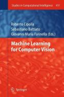 Machine Learning for Computer Vision edito da Springer Berlin Heidelberg