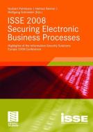 ISSE 2008 Securing Electronic Business Processes edito da Vieweg+Teubner Verlag