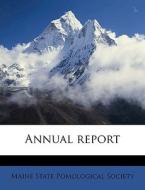 Annual Report edito da Nabu Press