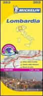 Lombardia - Michelin Local Map 353 edito da Michelin Editions Des Voyages