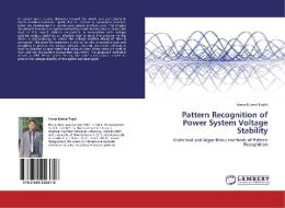 Pattern Recognition of Power System Voltage Stability di Varun Kumar Togiti edito da LAP Lambert Academic Publishing