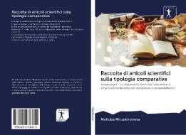 Raccolta di articoli scientifici sulla tipologia comparativa di Matluba Mirzokhonova edito da AV Akademikerverlag
