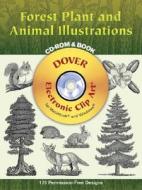 Forest Plant And Animal Illustrations di Mallory Pearce edito da Dover Publications Inc.