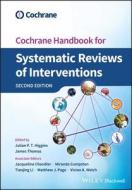 Cochrane Handbook for Systematic Reviews of Interventions di Julian P. T. Higgins, James Thomas edito da John Wiley and Sons Ltd