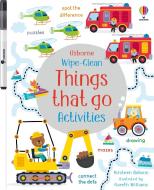 Wipe-Clean Things That Go Activities di Kirsteen Robson edito da Usborne Publishing Ltd