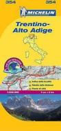 Trentino - Michelin Local Map 354 edito da Michelin Editions Des Voyages
