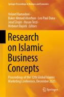 Research on Islamic Business Concepts edito da Springer International Publishing