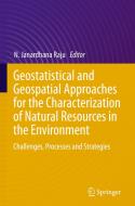 Geostatistical And Geospatial Approaches For The Characterization Of Natural Resources In The Environment edito da Springer International Publishing Ag