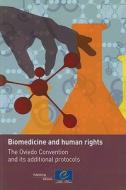 Biomedicine And Human Rights di Council of Europe edito da Council Of Europe