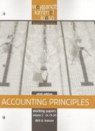 Accounting Principles di Jerry J. Weygandt, Donald E. Kieso, Paul D. Kimmel edito da John Wiley And Sons Ltd