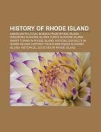 History Of Rhode Island: Block Island, A di Books Llc edito da Books LLC, Wiki Series