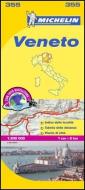 Veneto - Michelin Local Map 355 edito da Michelin Editions Des Voyages